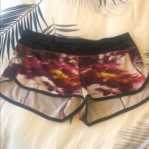 Lululemon Speed Shorts